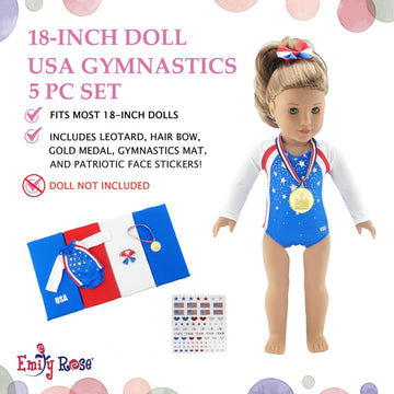 Emily Rose gold medal accessory adds celebratory flair to pretend competitions