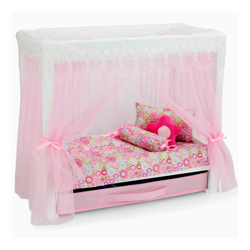 Emily Rose 5-piece bedding set with floral comforter and pillows for cozy styling