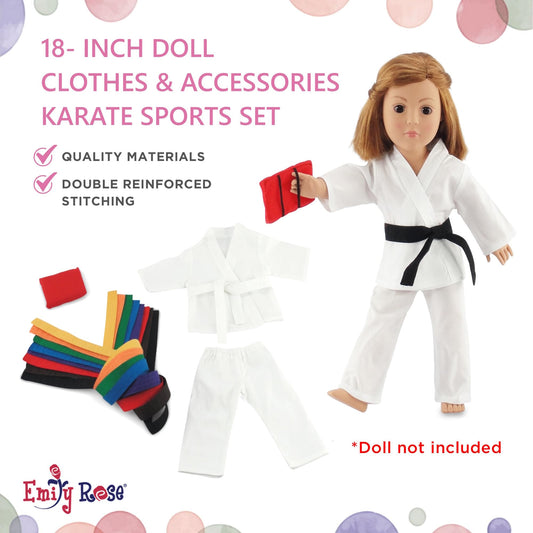 Emily Rose nine-belt ranking supports storytelling and skill progression for dolls
