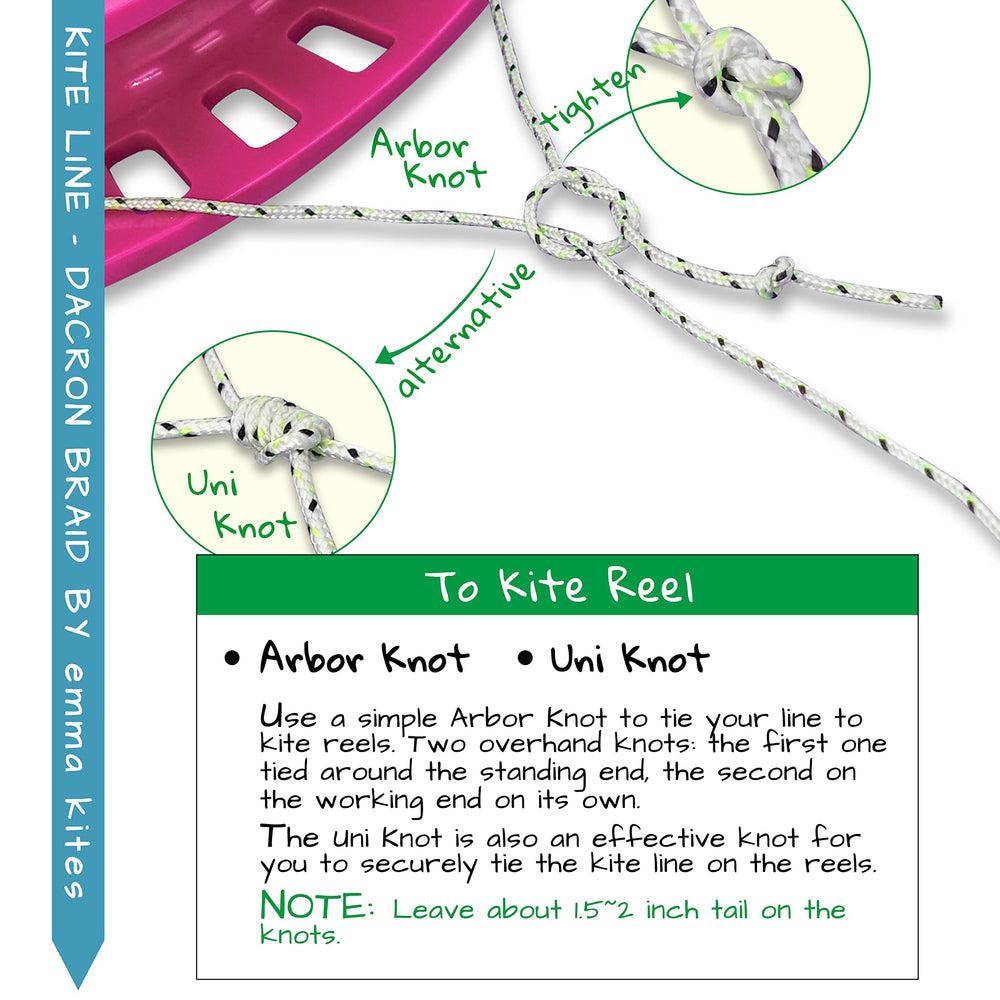 Emma Kites heavy-duty line ideal for bridles on single-line kites