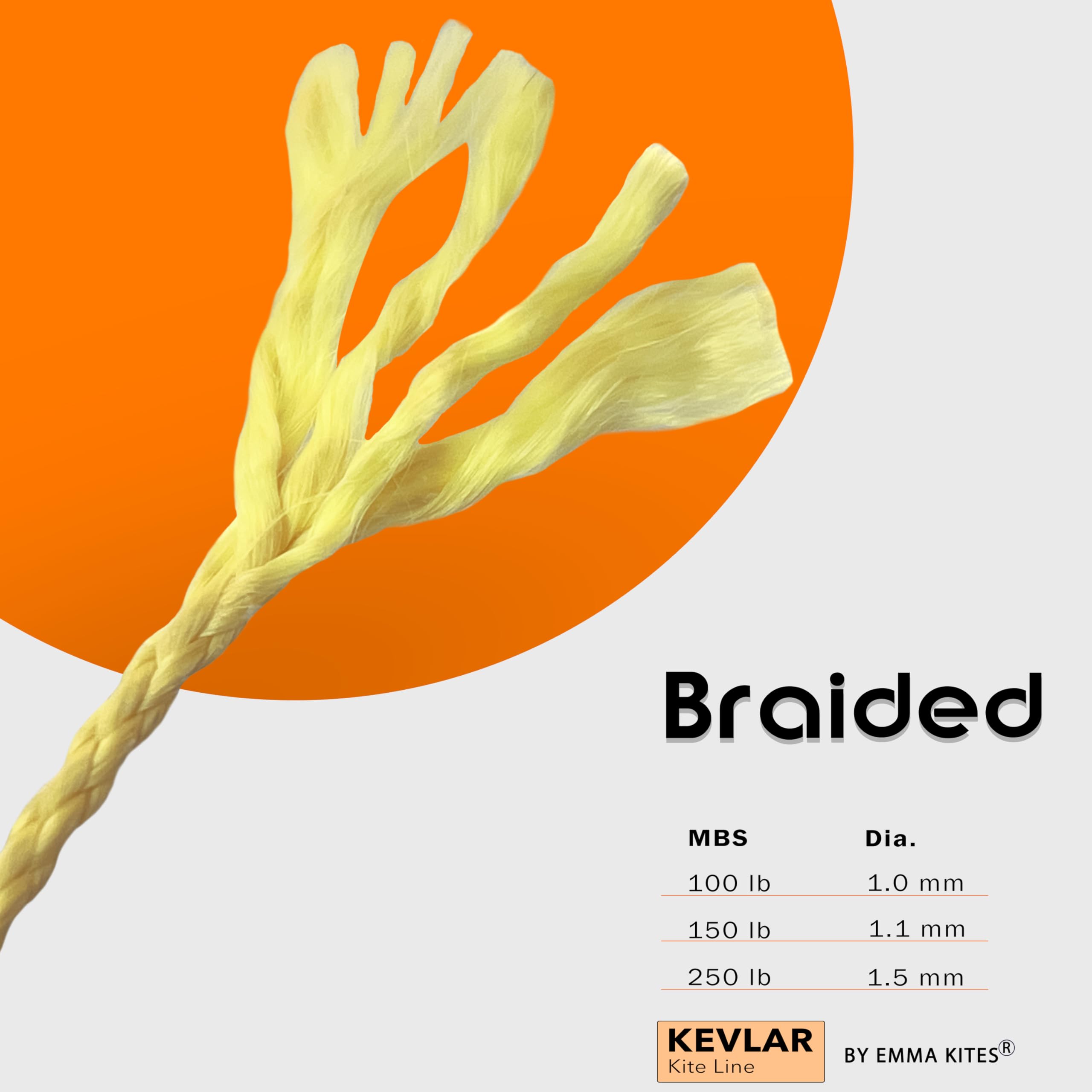 Emma Kites Kevlar Line cut-resistance test demonstrates safer use near sharp edges.