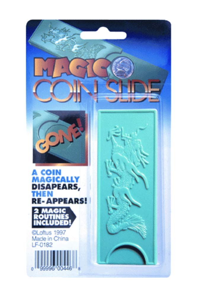 Empire Magic Loftus International coin slide shows nickel to dime change during routine