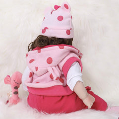 ENADOLL Polka Dot Giraffe doll silicone vinyl limbs for realism