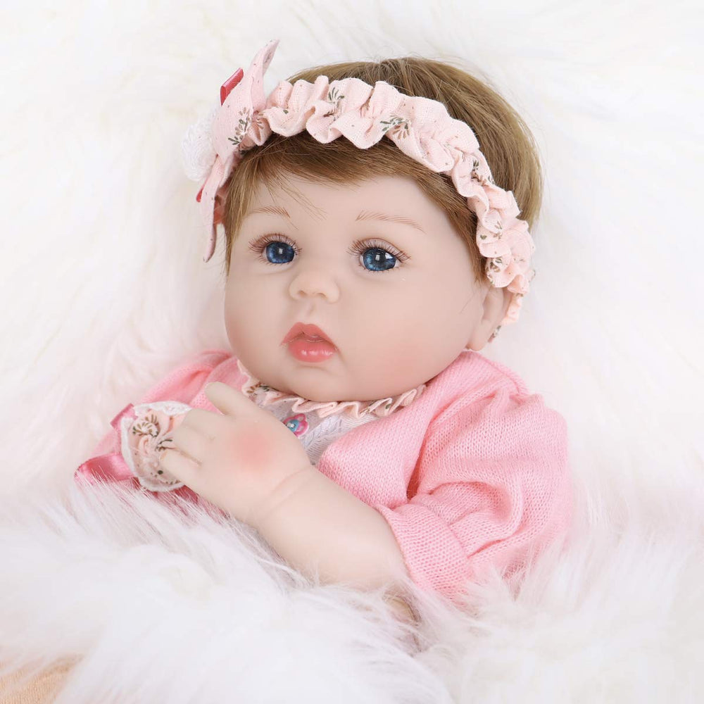 ENADOLL Reborn Baby Doll outfit-set showing included clothes and accessories