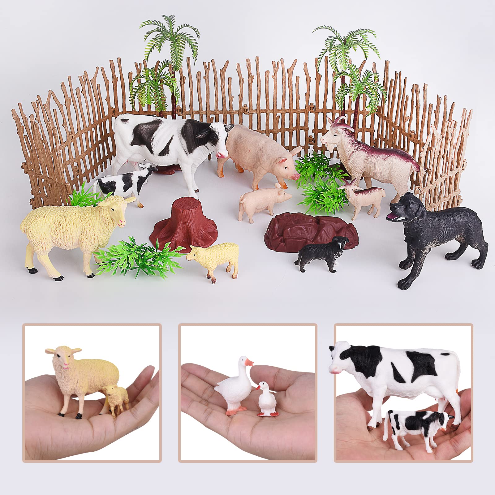 EnAuRoL pig figurine supports storytelling and cooperative play