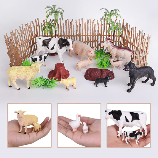 EnAuRoL pig figurine supports storytelling and cooperative play