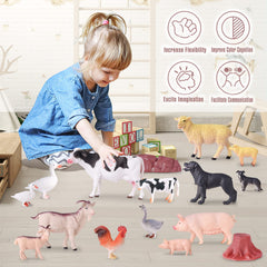 EnAuRoL sheep figurine invites gentle animal play and scene building