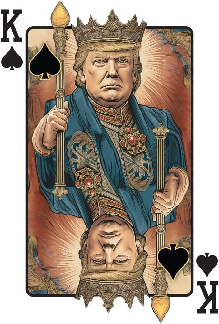 END THE WOKENESS 54-card set with two jokers for classic poker play.
