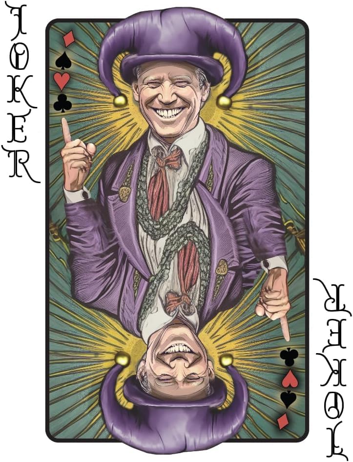 END THE WOKENESS Trump Family face cards featuring iconic figures for memorable play.