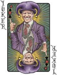 END THE WOKENESS Trump Family face cards featuring iconic figures for memorable play.