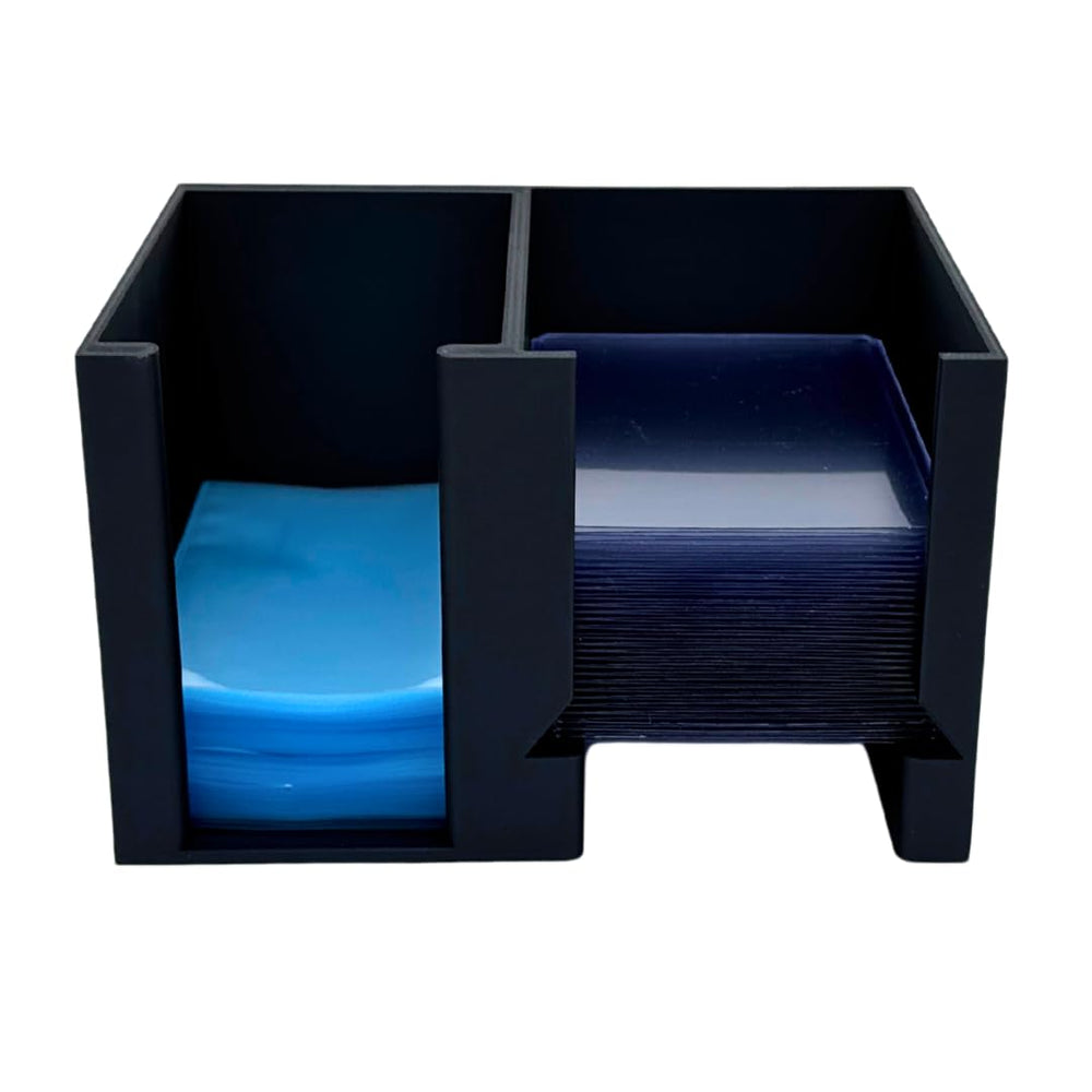 EnderToys CardCare Lite gravity-feed bottom access improves workflow.
