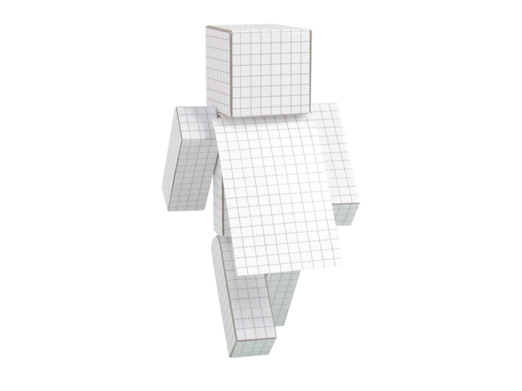 EnderToys Color-in Customizable Action Figure articulation pose demonstrates versatile display options.