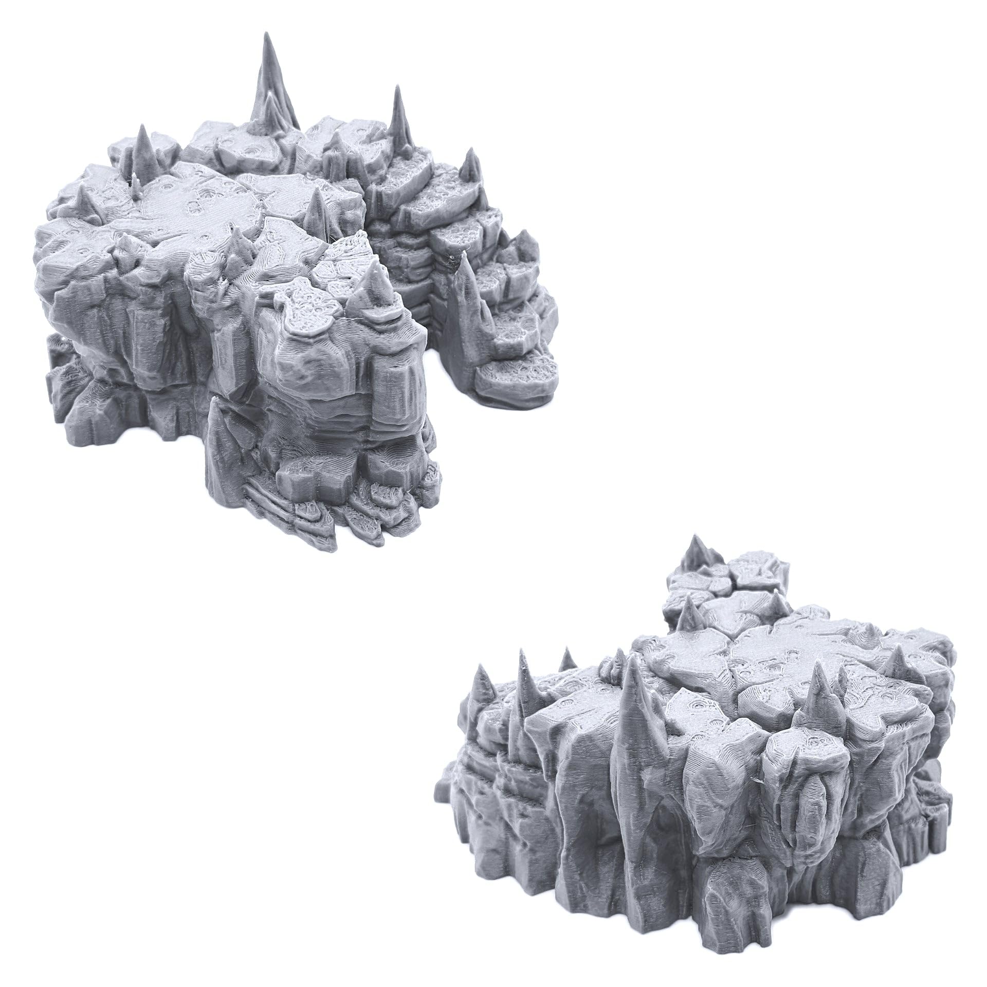 EnderToys Raised Caverns diorama wargame layout enhances battlefield storytelling