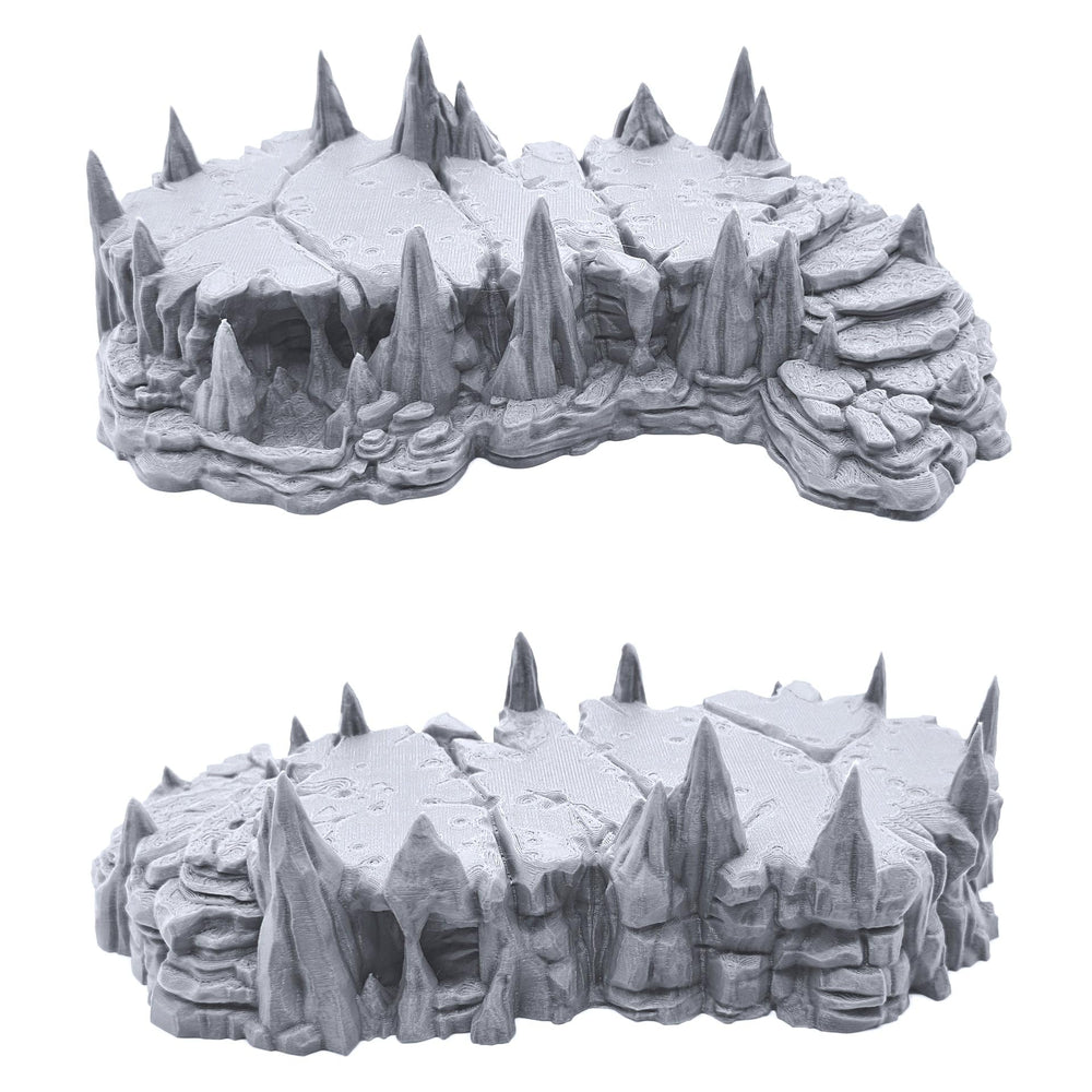 EnderToys Raised Caverns vertical rock arch adds vertical terrain interest