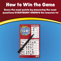 Endless Games Everybody Knows 2018 edition dry erase marker for scoring