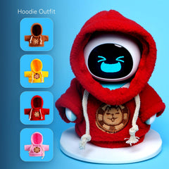 ENERGIZE LAB furry hoodie pink offers cute styling for creative pretend play