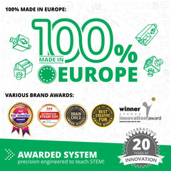 Engino components pack showcases award-winning parts for clear engineering concepts.