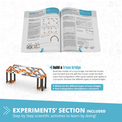 Engino online illustrations and 3D app support interactive learning on mobile.