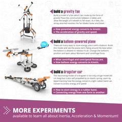 Engino STEM building kit with hands-on engineering projects for curious kids