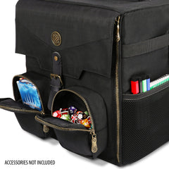 ENHANCE Board Game Shoulder Bag collapsible design for compact storage when not used.