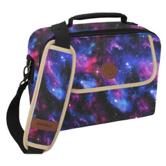 ENHANCE Designer Edition Compact MTG Bag Galaxy weather-resistant exterior protects contents