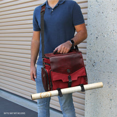 ENHANCE Front pocket offers space for pencils and additional game tokens.