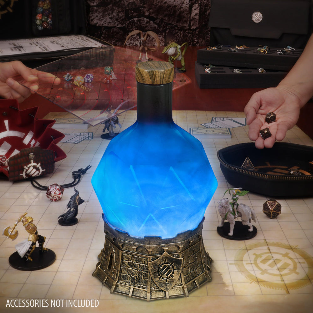 ENHANCE Sorcerer's Mana Potion Light USB-C power enables convenient charging.