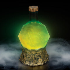 ENHANCE Potion bottle D20-inspired design adds thematic flair to game night