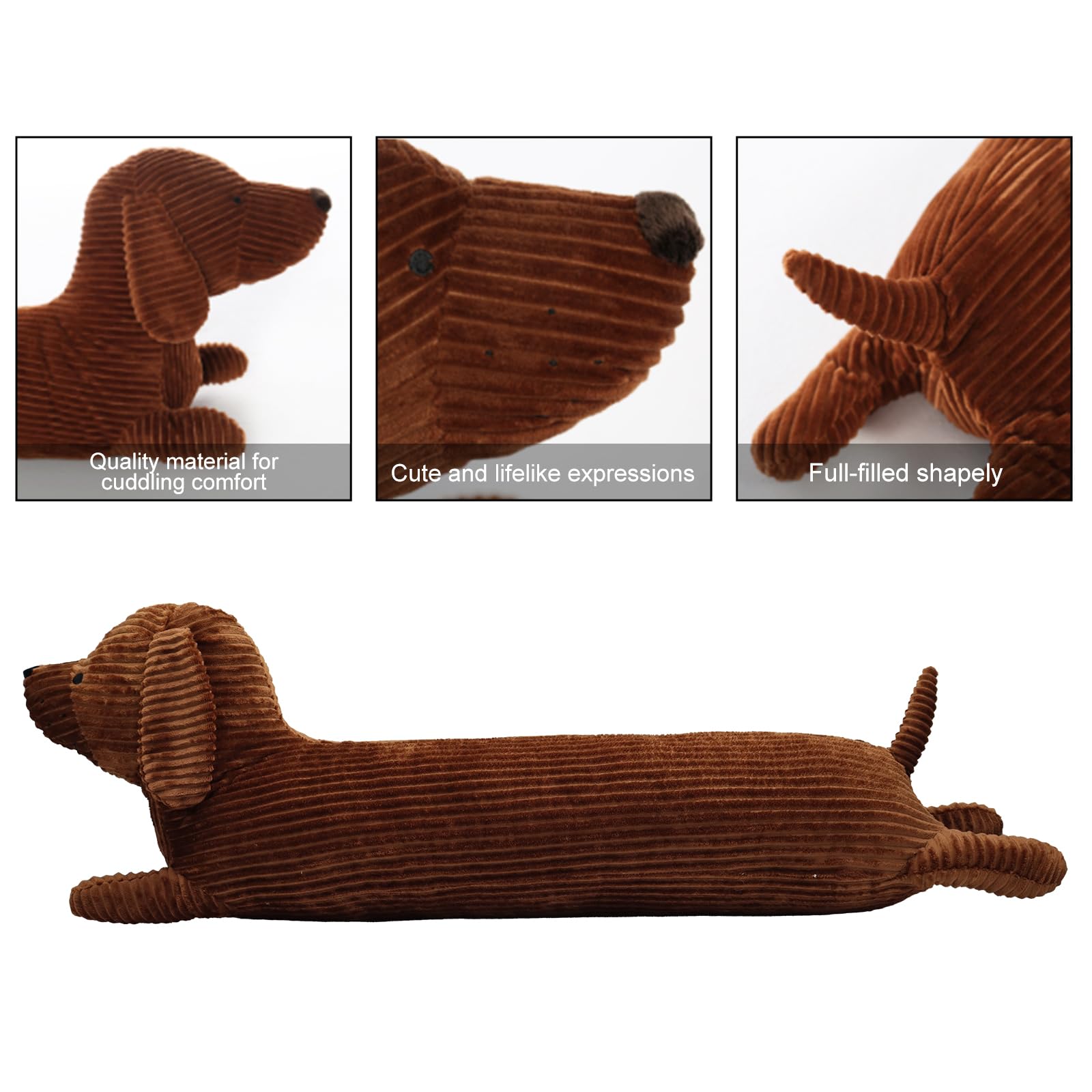 Enhopty giant fox plush pillow adds playful support for lounging.