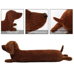 Enhopty giant fox plush pillow adds playful support for lounging.