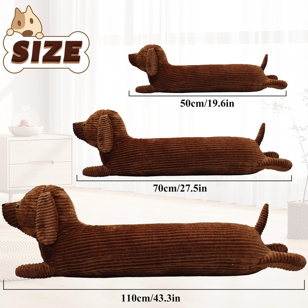 Enhopty giant husky plush pillow provides soft comfort and decor appeal.