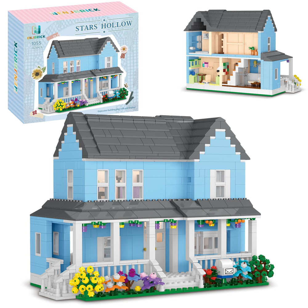 ENJBRICK Gilmore House cover image showcases sleek blue and white architecture