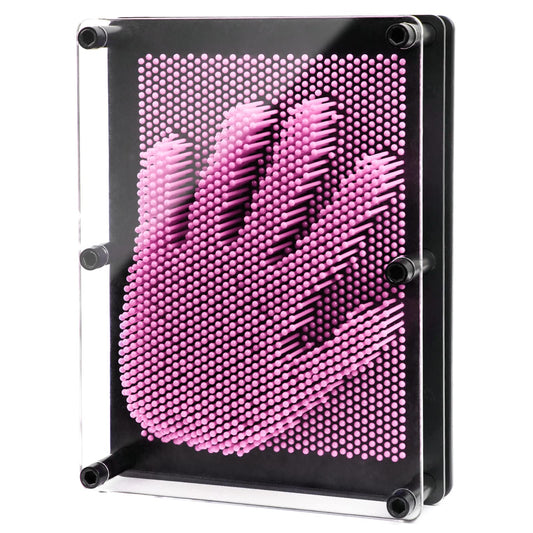 ENJSD 3D Pin Art board impression sparks hands-on creativity for imaginative play.