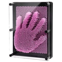 ENJSD 3D Pin Art board impression sparks hands-on creativity for imaginative play.
