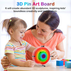 ENJSD desk decoration pin art display adds artistic flair to any room.
