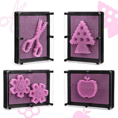 ENJSD Colorful Pin Art boosts recognition with vibrant, varied hues.