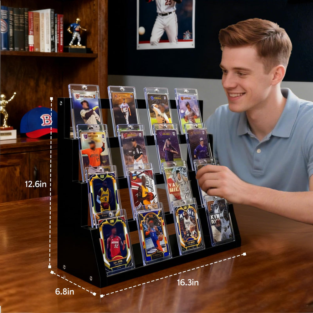Enklogic stable reinforced base ensures upright card display