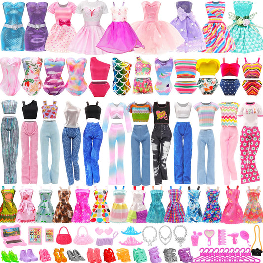 ENOCHT 11.5-inch doll dresses collection for creative dress-up play