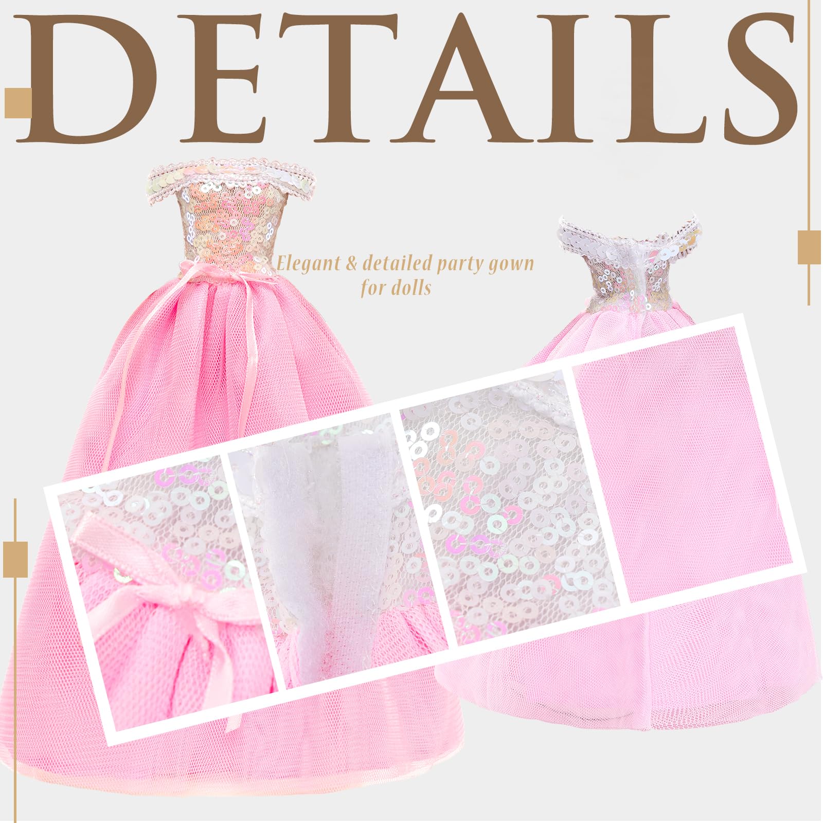 ENOCHT glasses and handbag add finishing touches for refined dress-up scenes.