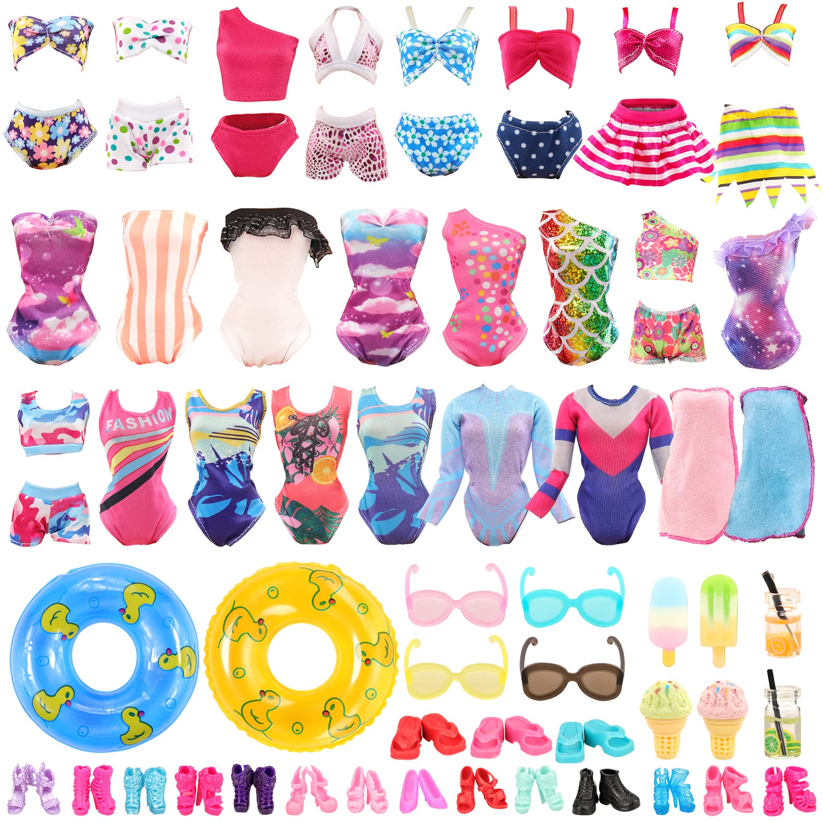 ENOCHT Lot 26 drinks accessories spark pretend cafe and beach scenes.