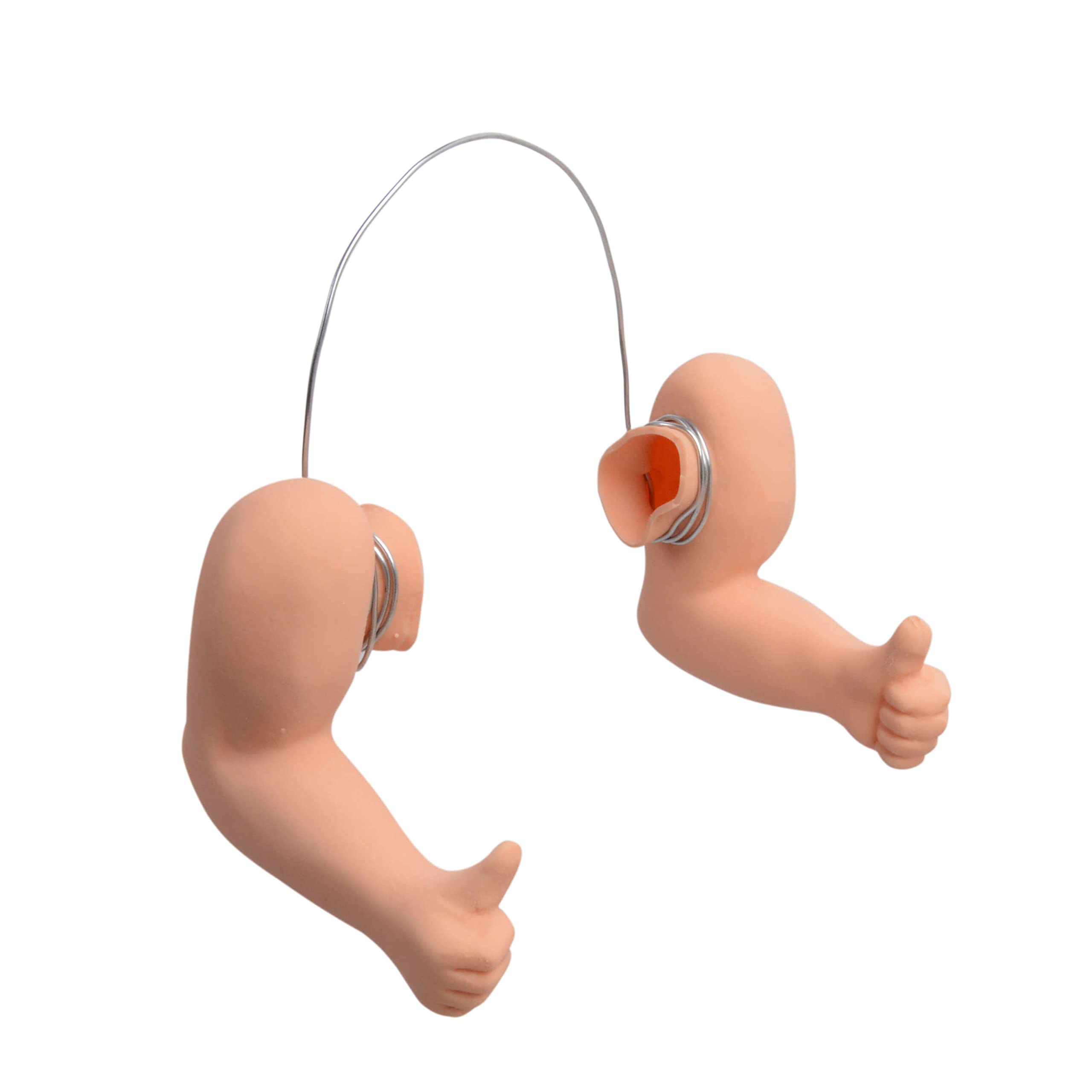Enrichoice easy to use adjustment helps position arms comfortably.