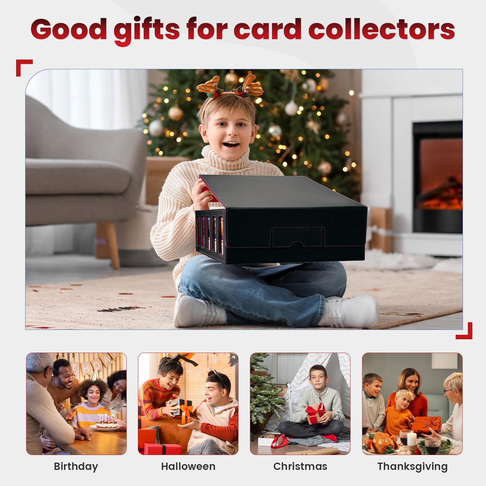 Enrichovo gift-ready storage box for collectors and enthusiasts.