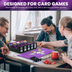 Enrichovo box five-row layout for organized access to thousands of cards.