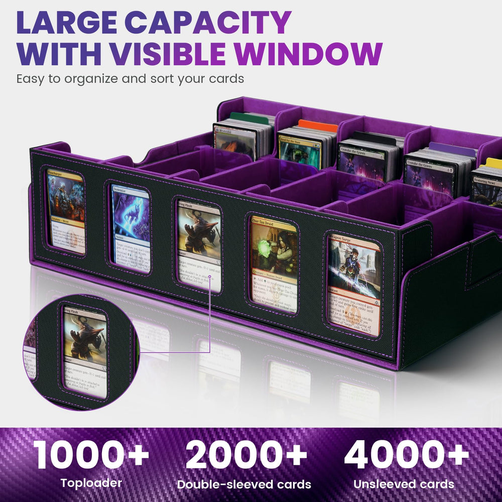Enrichovo top loader holders protect and display valuable cards.