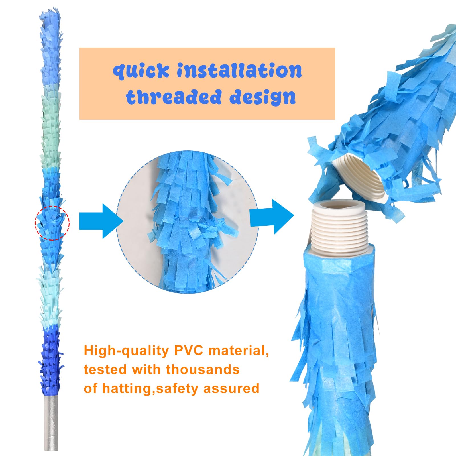 EnriQ colorful tassel paper adds vibrant flair for celebrations