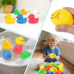 Ensbelei bath time ducks designed for joyful tub play and display.