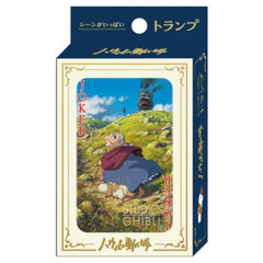 Ensky Howl's Moving Castle playing cards, scene 1, ideal for collectors