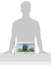 Ensky Howl's Moving Castle puzzle finished display, ideal for showcasing licensed art