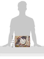 Ensky Luffy mosaic art puzzle close-up, satisfying 1000-piece challenge.