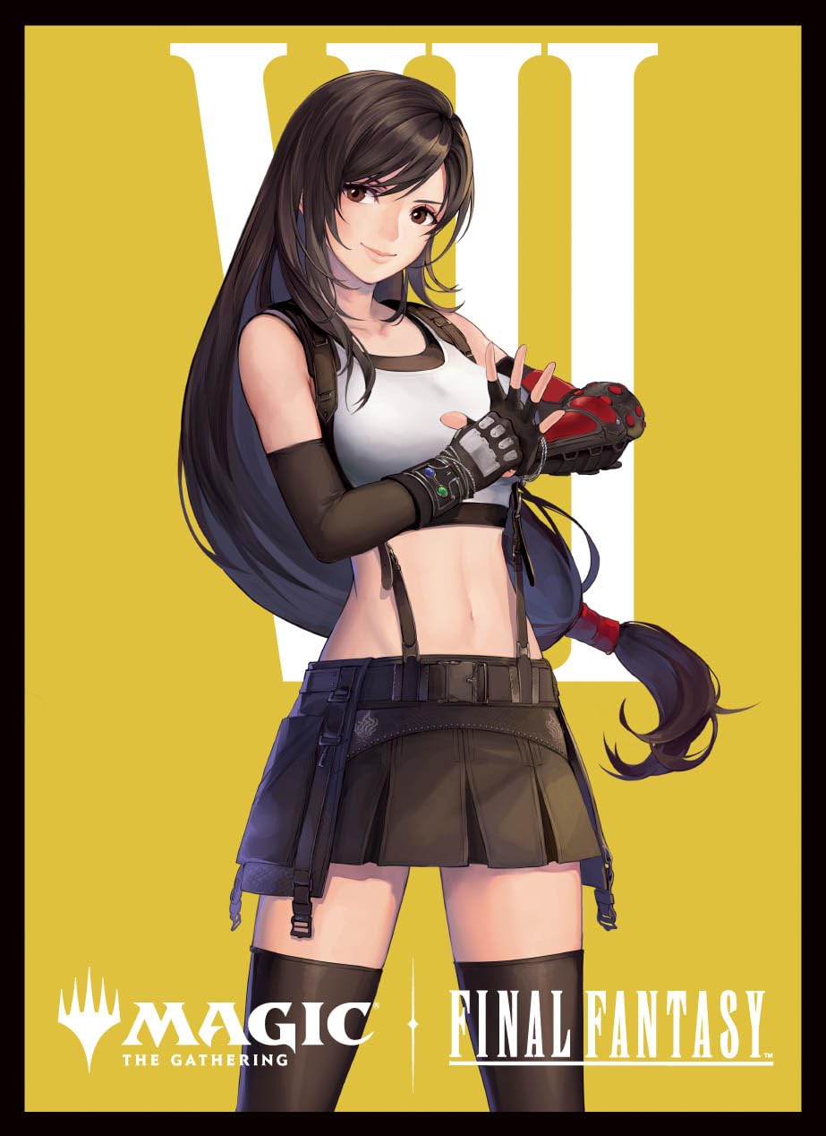 Ens﻿ky MTG Final Fantasy Tifa martial artist sleeve for card protection and display